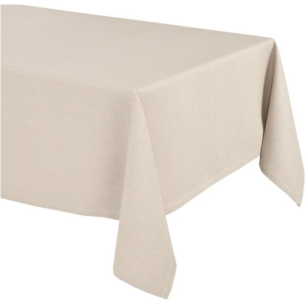 Beautex Tischdecke Lina elegante Leinenoptik, viele Größen und Farben (1-tlg), Schmutzabweisend, knitterarm, sauber umnähmter Saum