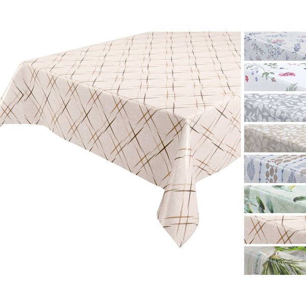 Beautex Tischdecke Wachstuchtischdecke abwaschbar, Motiv und Größe wählbar (1-tlg), Wasserabweisend, pflegeleicht und strapazierfähig