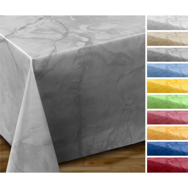Beautex Tischdecke Wachstuchtischdecke Marmoroptik abwaschbar fleckenabweisend edel (1-tlg)