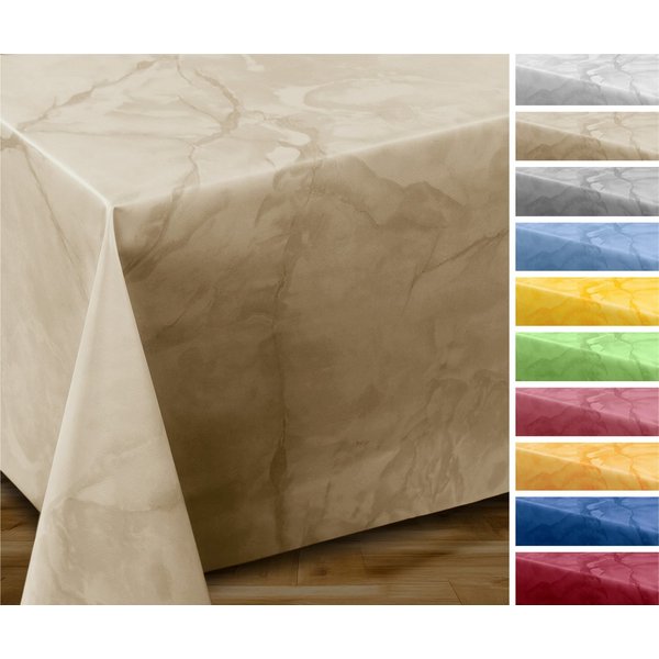 Beautex Tischdecke Wachstuchtischdecke Marmoroptik abwaschbar fleckenabweisend edel (1-tlg)