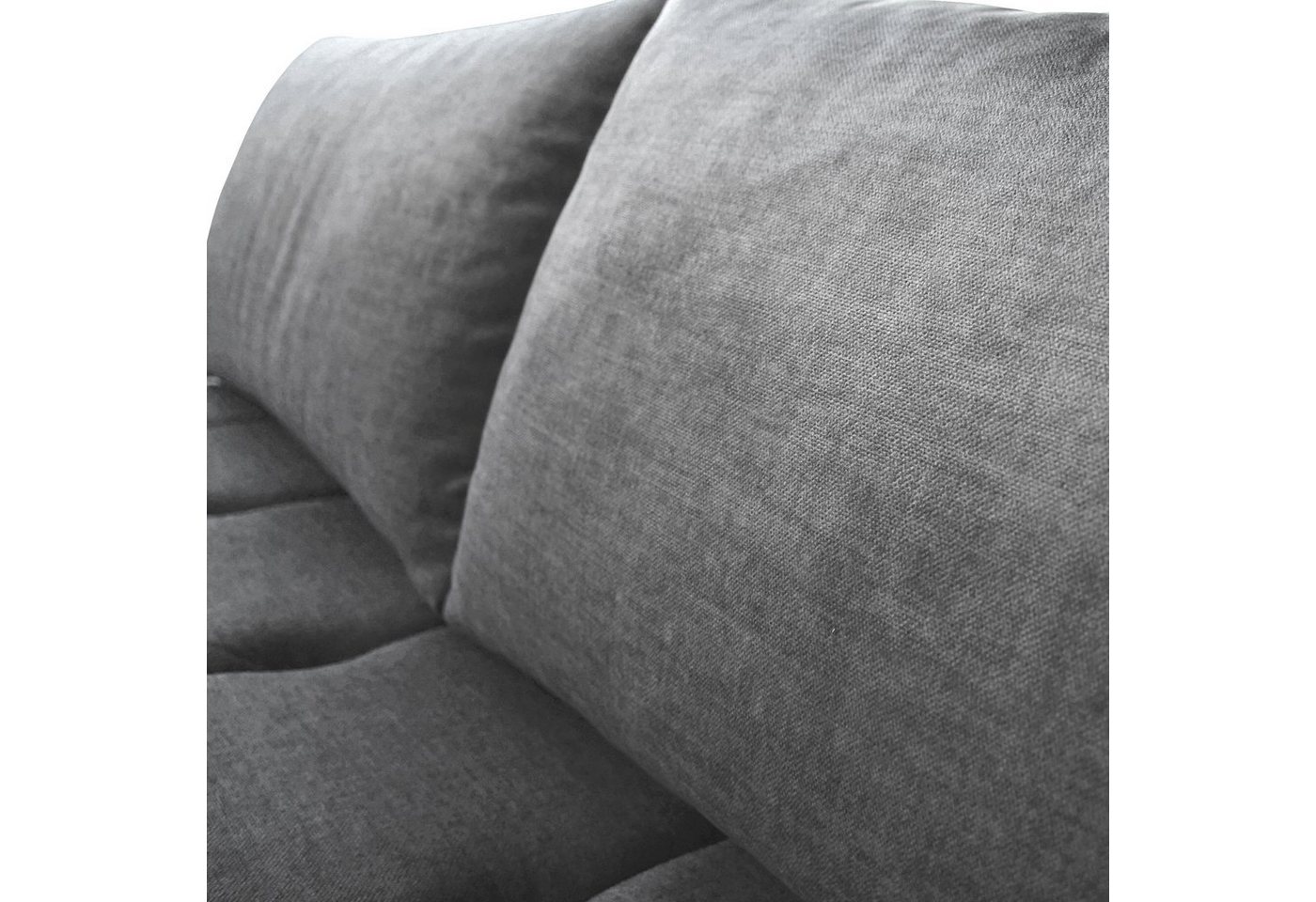 Beautysofa Ecksofa COSTA mit Schlaffunktion & Bettkasten, Liegefläche: 128 × 234 cm, modernes Design – Bild 4 von 5