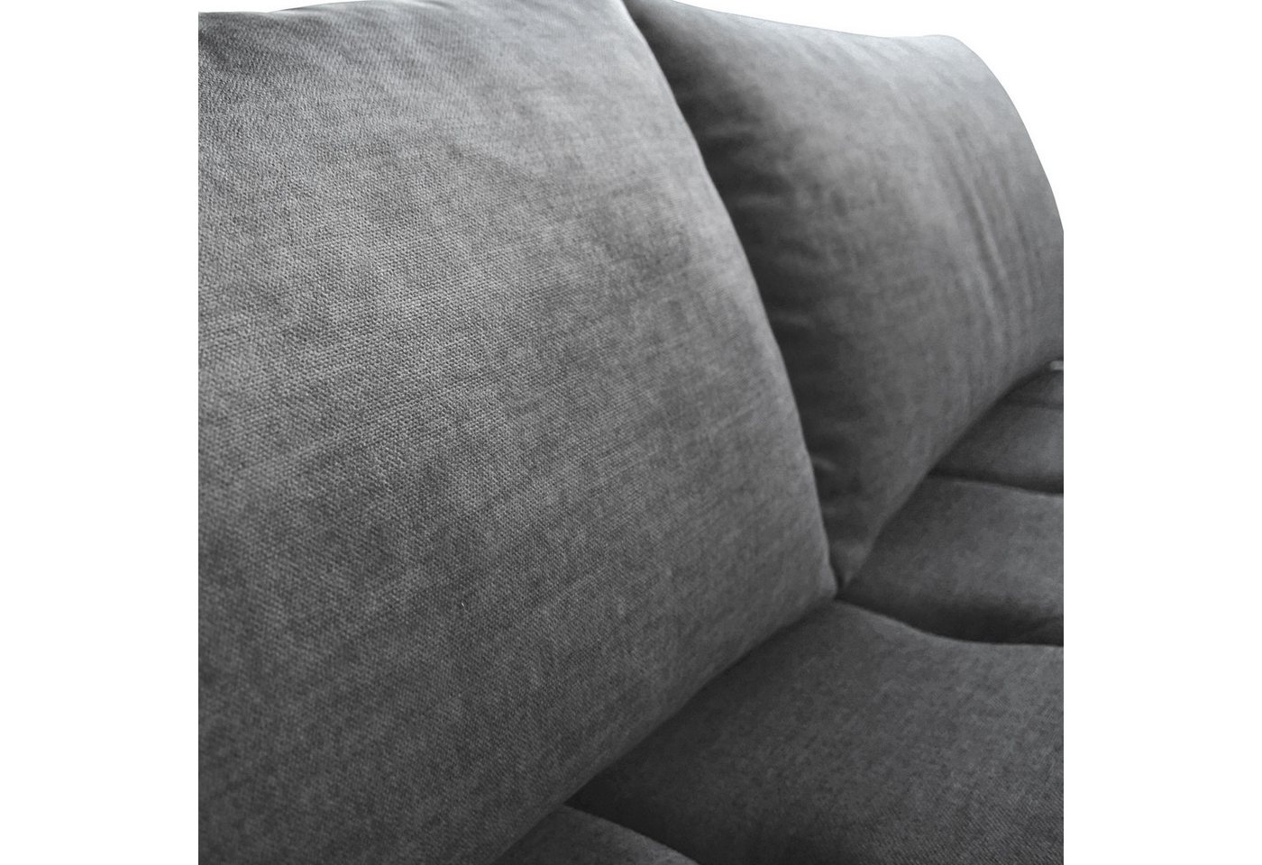 Beautysofa Ecksofa COSTA mit Schlaffunktion & Bettkasten, Liegefläche: 128 × 234 cm, modernes Design – Bild 4 von 5