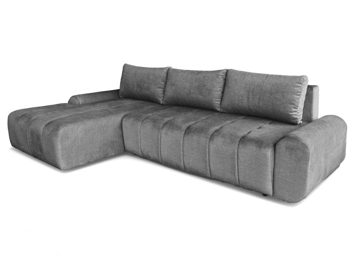 Beautysofa Ecksofa COSTA mit Schlaffunktion & Bettkasten, Liegefläche: 128 × 234 cm, modernes Design – Bild 5 von 5