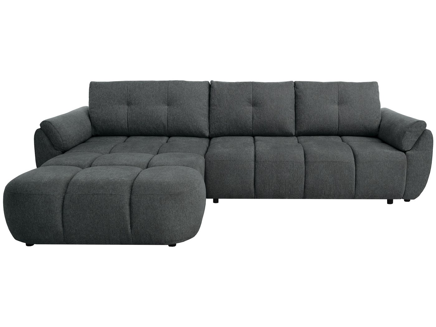 Beautysofa Ecksofa MASSIMO L-Form mit universelle Ottomane, Schlaffunktion, Bettkasten, Schlaffläche: 140 × 236 cm – Bild 5 von 5