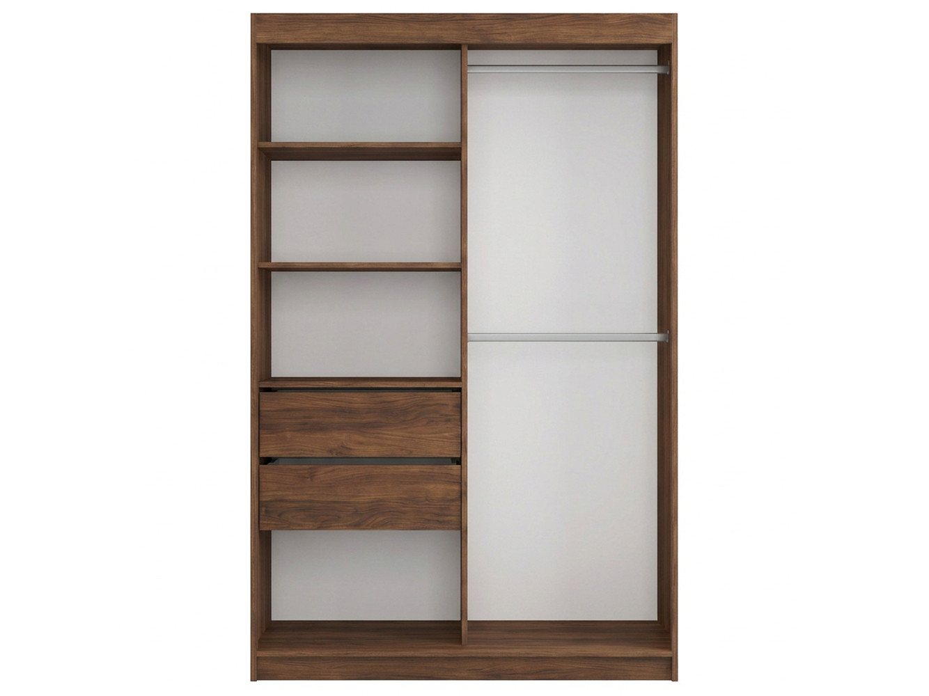 Beautysofa Kleiderschrank MARIO II Breite: 120 oder 240cm, mit Schubladen – Bild 5 von 5