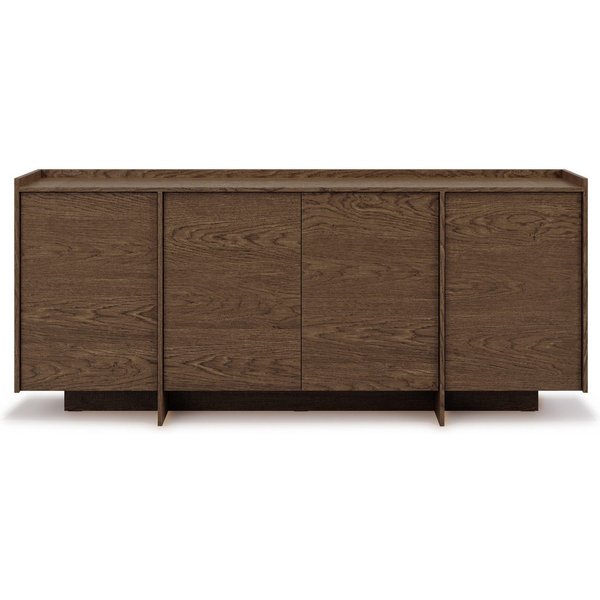 Beautysofa Kommode JUNI mit 4 Türen (Push-to-Open-Funktion, im Japandi-Stil), Breite: 200 cm