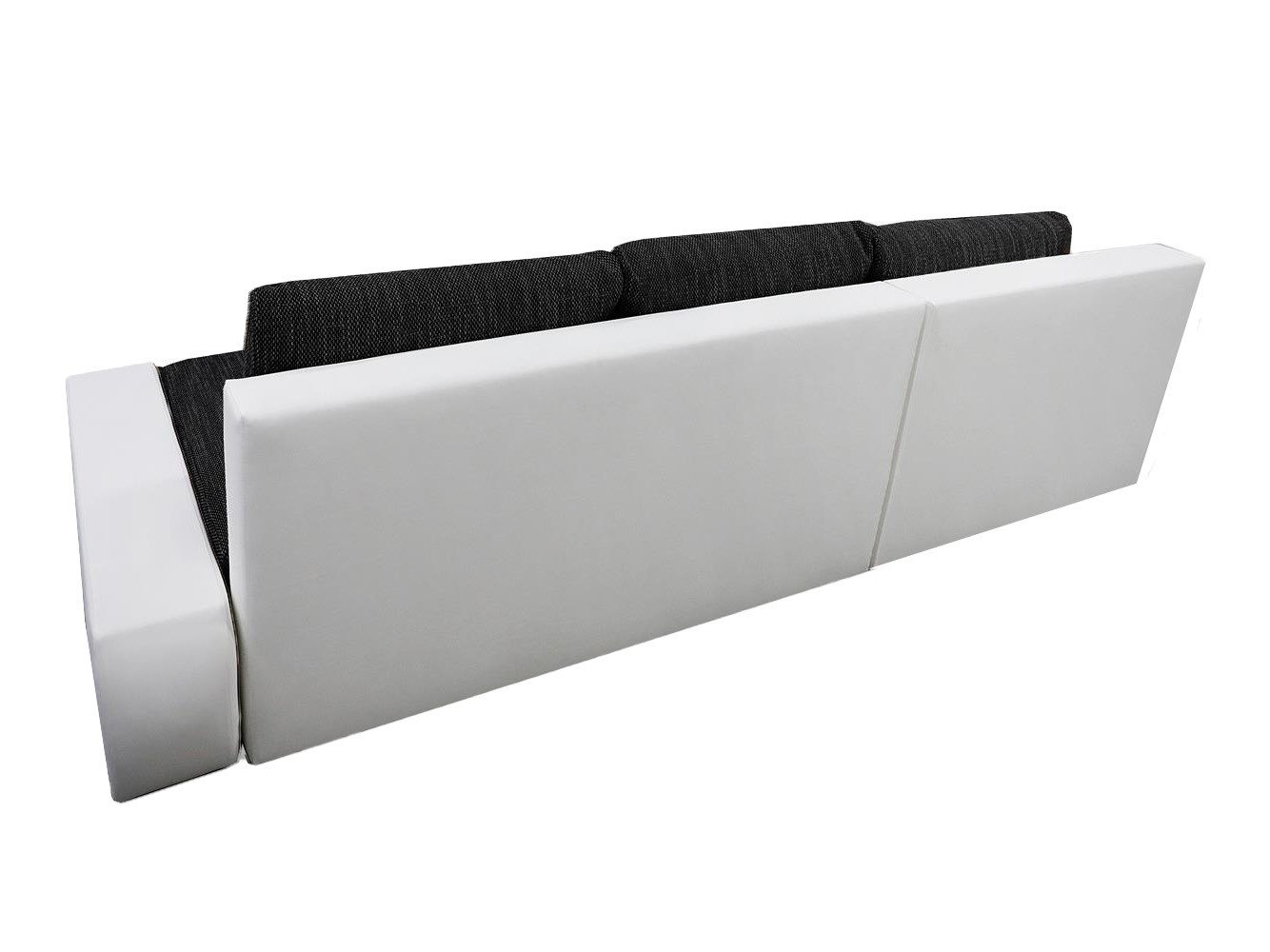 Beautysofa Polsterecke mit Schlaffunktion Teo L, L-Form Ecke Sofa Relaxcouch, Polsterecke mit Schlaffunktion Bettkasten, stilvoll Wohnzimmersofa aus Webstoff un – Bild 5 von 5