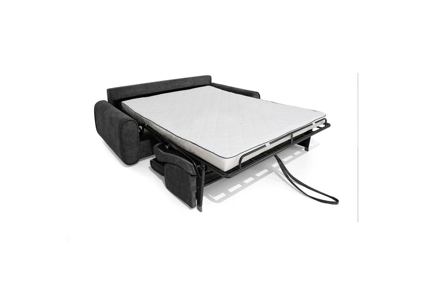 Beautysofa Schlafsofa Pavarti modernes Sofa mit italienischem Klappmechanismus und Matratze, mit Bettkasten, verstellbaren Kopfstützen und Schlaffunktion, in 3  – Bild 3 von 5