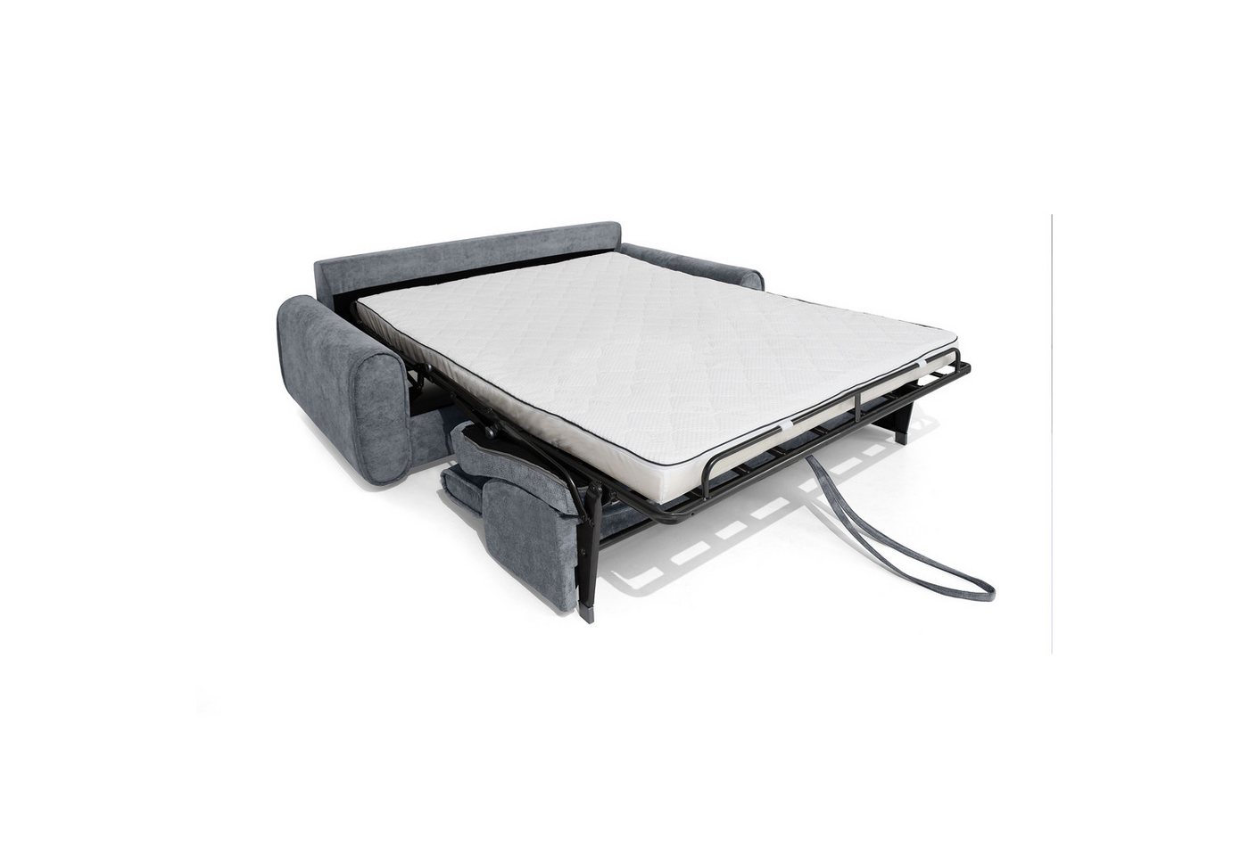 Beautysofa Schlafsofa Pavarti modernes Sofa mit italienischem Klappmechanismus und Matratze, mit Bettkasten, verstellbaren Kopfstützen und Schlaffunktion, in 3  – Bild 3 von 5