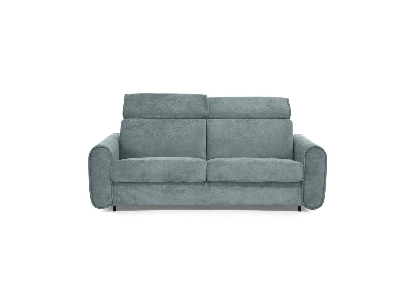 Beautysofa Schlafsofa Pavarti modernes Sofa mit italienischem Klappmechanismus und Matratze, mit Bettkasten, verstellbaren Kopfstützen und Schlaffunktion, in 3  – Bild 2 von 5