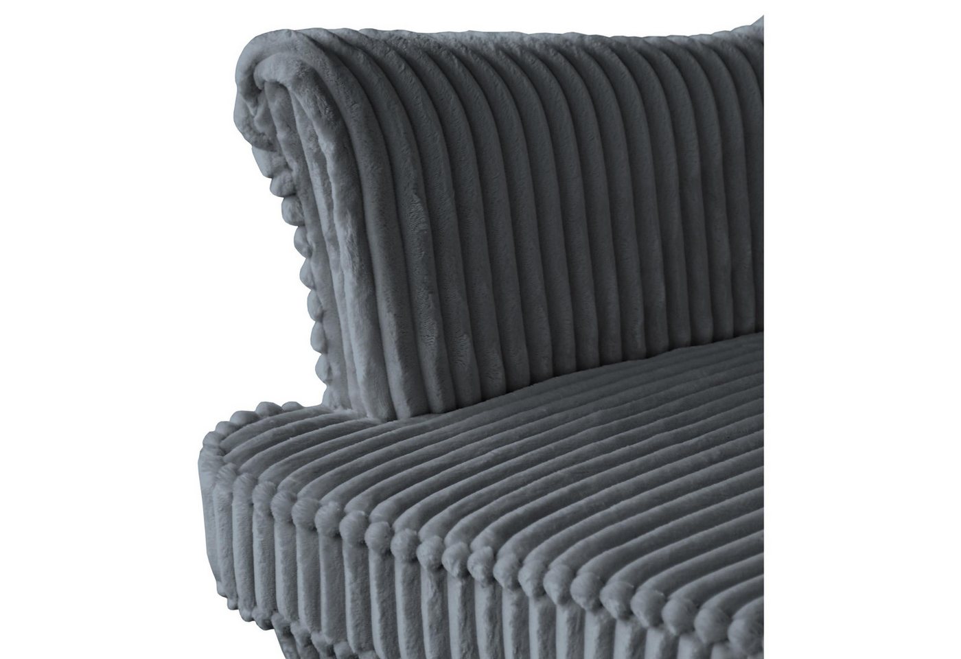 Beautysofa Sessel Moderner, bequemer, weicher, eleganter Sessel FELIX (Holzbeine, Farbe: Buche, Weiß oder Wenge – Ihre Wahl, Breite: 84 cm), Stoff Cord – Bild 5 von 5