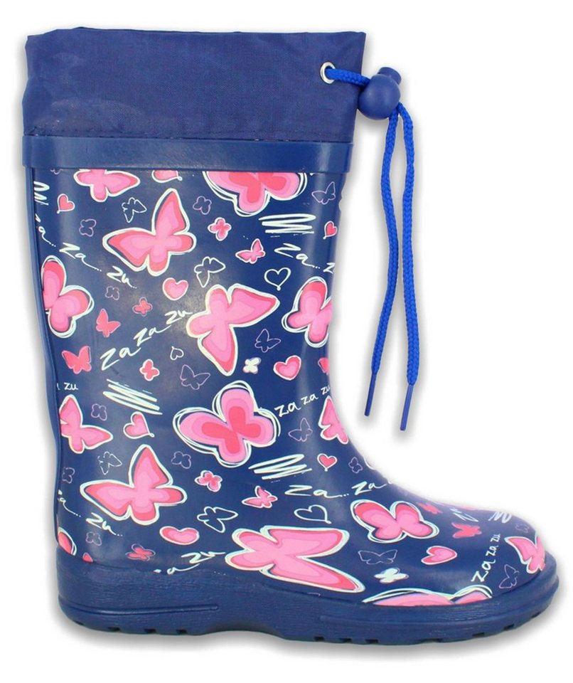 Beck Gummisitefel Blue Summer Gummistiefel (wasserdichter, schmaler Stiefel, für trockene Füße bei Regen und Matschwetter) herausnehmbare Einlegesohle, weicher  – Bild 5 von 5
