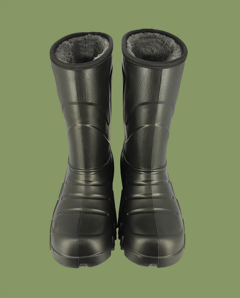 Beck Herren Regenstiefel Ultraleicht mit Warmfutter Gummistiefel ultraleicht und kuschelig warm – Bild 2 von 5