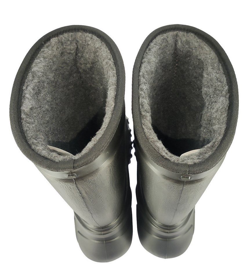 Beck Herren Regenstiefel Ultraleicht mit Warmfutter Gummistiefel ultraleicht und kuschelig warm – Bild 3 von 5