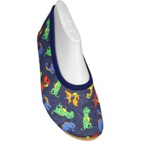 BECK Kinder Gymnastikschuhe Dinos, Größe 24 in Blau