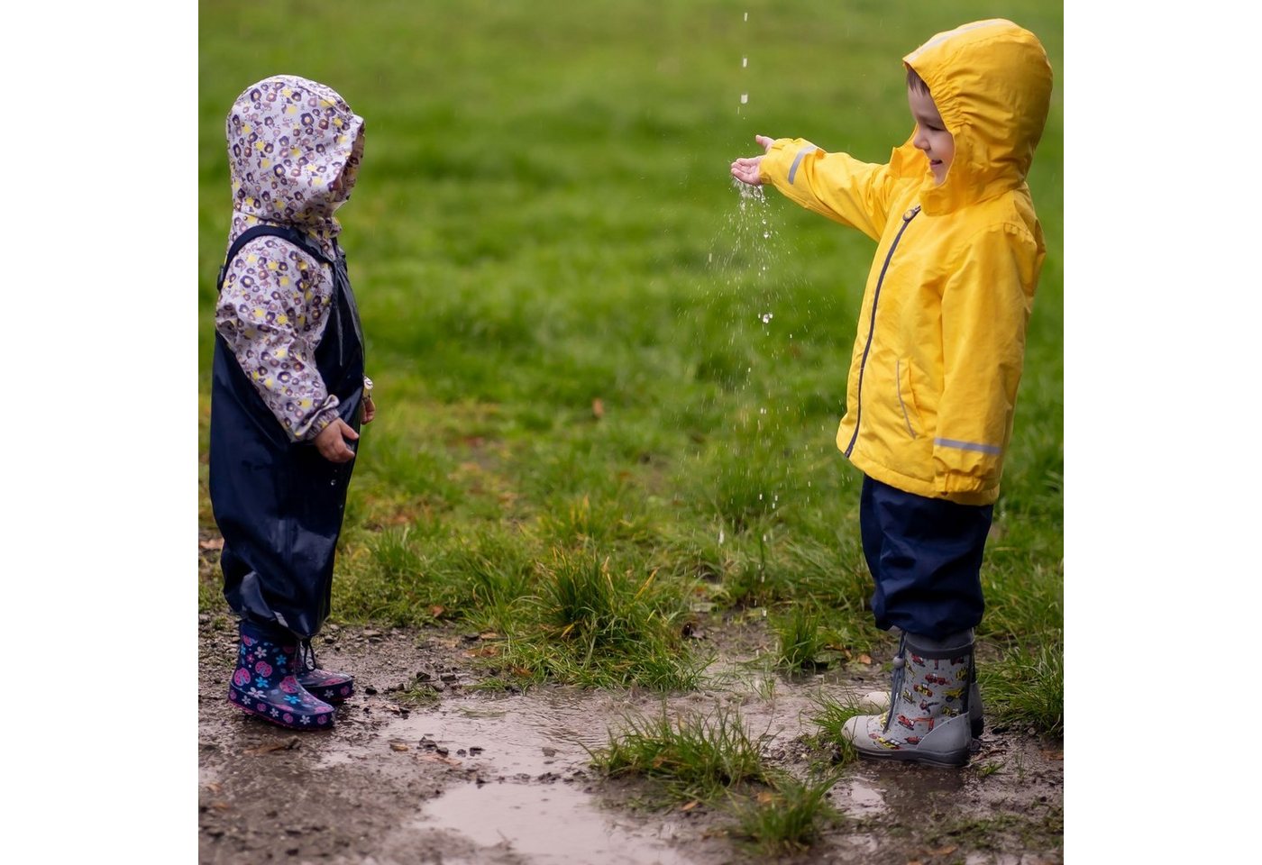 Beck Kleinkinder Gummistiefel Glückskäfer mit Warmfutter Gummistiefel (perfekt für kleinere Kinder) Wasserdicht, Aus Naturkautschuk mit sehr flexibler Laufsohle – Bild 2 von 5