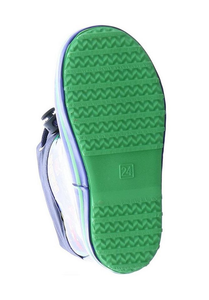Beck Kleinkinder Gummistiefel Traffic mit Warmfutter Gummistiefel (für Jungs, für warme Füße bei Nässe und Kälte) wasserdicht, aus Naturkautschuk, leichte flexi – Bild 5 von 5