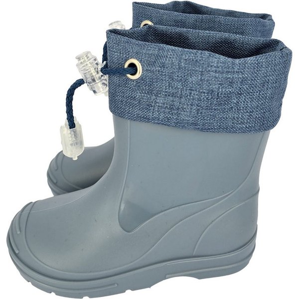 Beck Kleinkinder Regenstiefel Basic mit leichtem Warmfutter Gummistiefel
