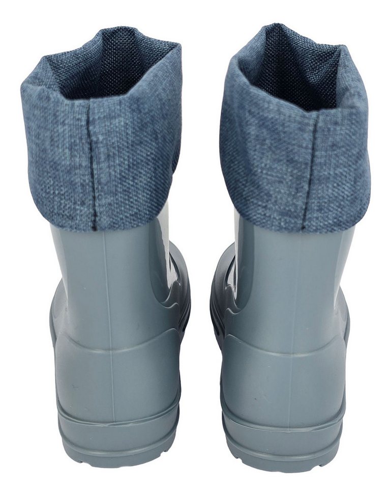 Beck Kleinkinder Regenstiefel Basic mit leichtem Warmfutter Gummistiefel – Bild 5 von 5