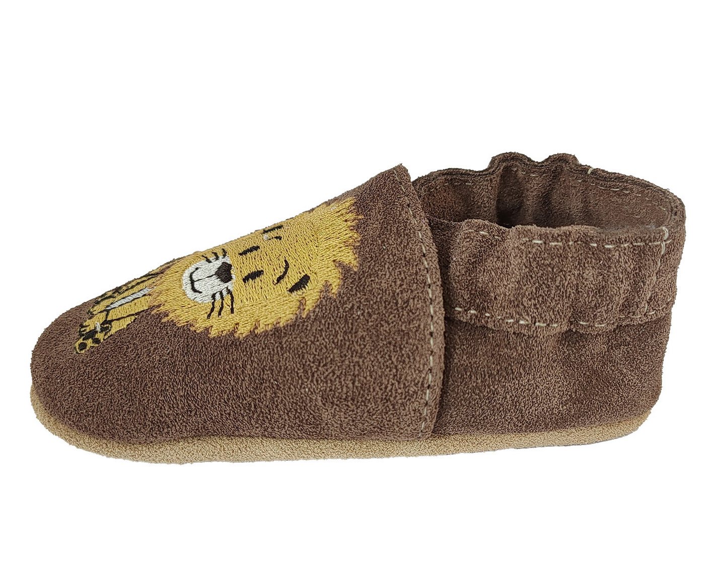 Beck Krabbelschuh Lion Krabbelschuh aus echtem Leder – Bild 3 von 5