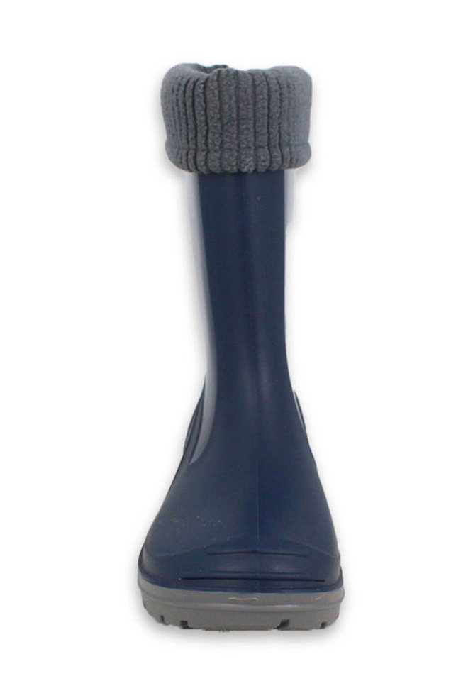 Beck Regenstiefel Basic mit herausnehmbarem Warmfutter Gummistiefel (für Mädchen und Jungen, für warme Füße bei Nässe und Kälte) im Herbst kaufen - im Frühjahr  – Bild 4 von 5