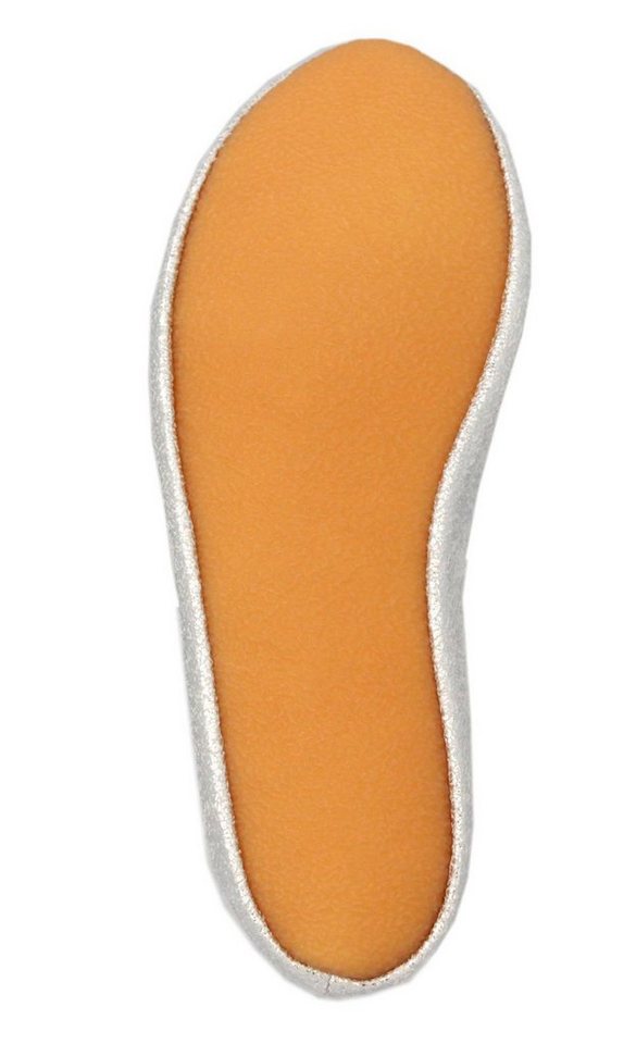 Beck Schläppchen Basic Glitzer Gymnastikschuh (bis Gr. 42 erhältlich, für Sport und Zuhause) mit rutschfester Gummi-Laufsohle – Bild 3 von 5