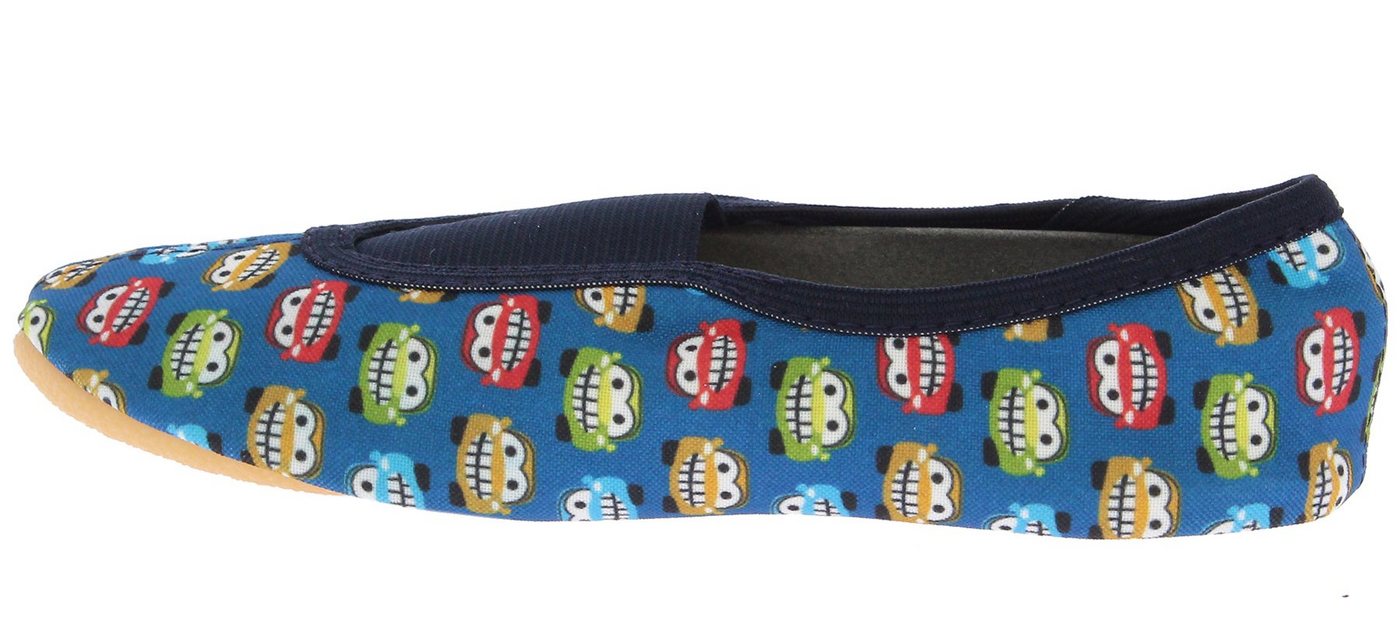 Beck Schläppchen Buzzer mit Ristgummi Gymnastikschuh (Barfußschuhe, für schmale Füße und kleine Kinder besonders geeignet, ab Gr. 18/19 verfügbar) atmungsaktive – Bild 3 von 5