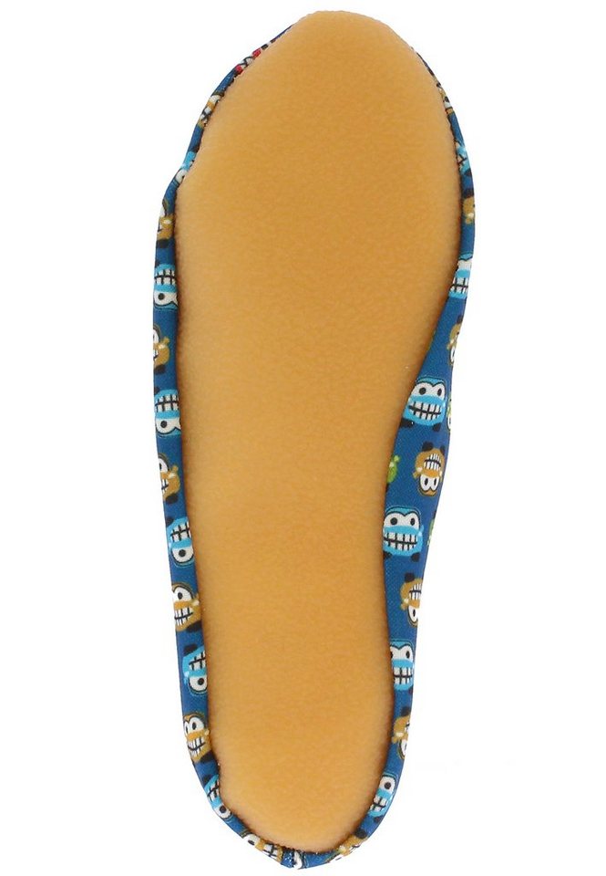 Beck Schläppchen Buzzer mit Ristgummi Gymnastikschuh (Barfußschuhe, für schmale Füße und kleine Kinder besonders geeignet, ab Gr. 18/19 verfügbar) atmungsaktive – Bild 5 von 5