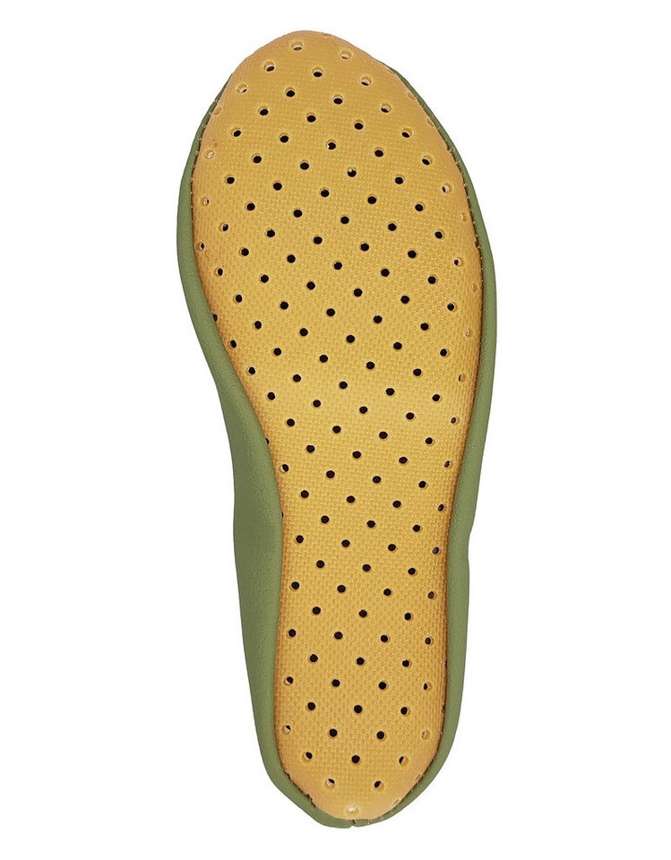 Beck Schläppchen Chance aus veganem Leder, perforierte Gummisohle Gymnastikschuh Sehr robust - perforierte Laufsohle – Bild 3 von 5
