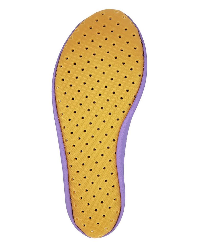 Beck Schläppchen Chance aus veganem Leder, perforierte Gummisohle Gymnastikschuh Sehr robust - perforierte Laufsohle – Bild 3 von 5