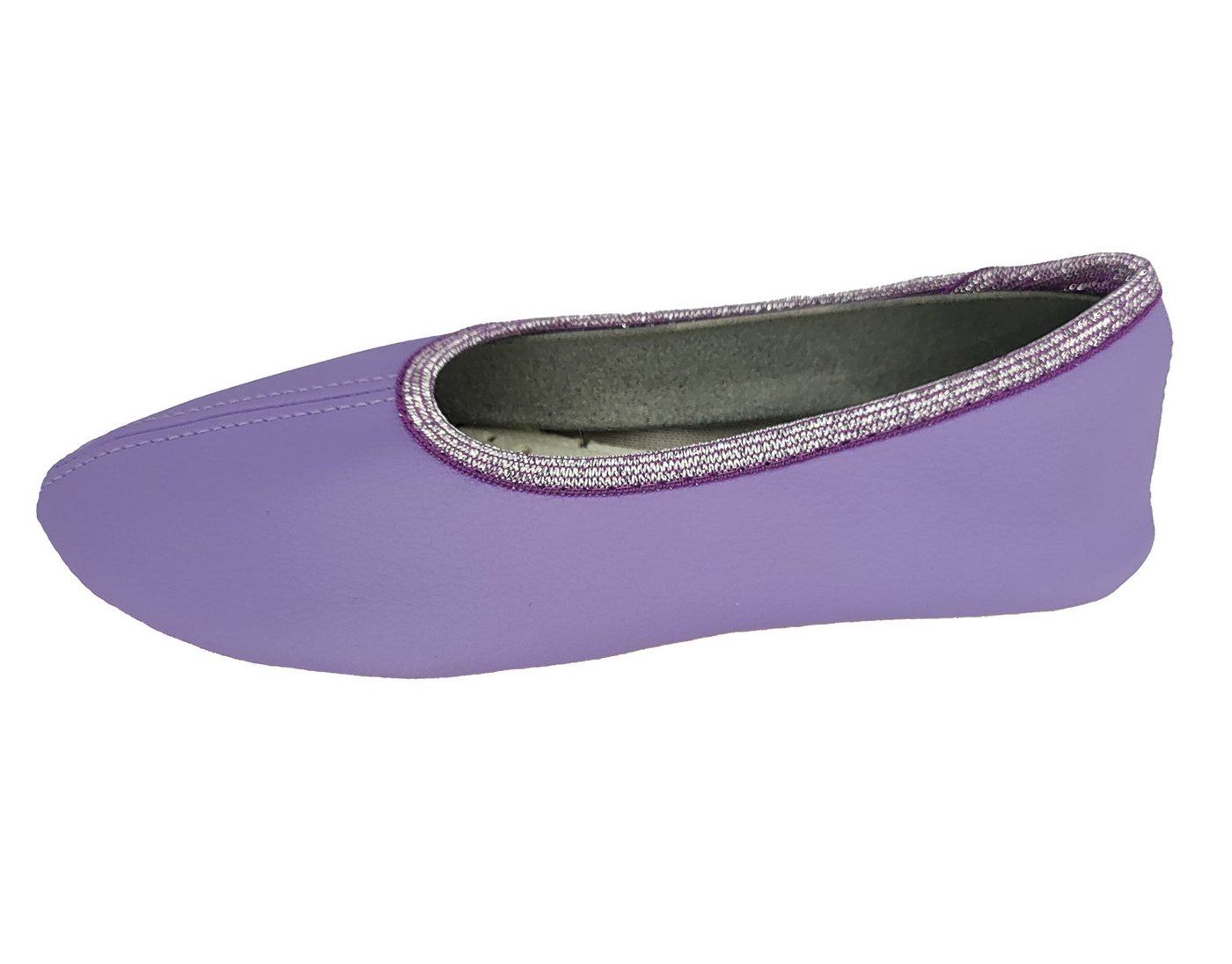 Beck Schläppchen Chance aus veganem Leder, perforierte Gummisohle Gymnastikschuh Sehr robust - perforierte Laufsohle – Bild 4 von 5
