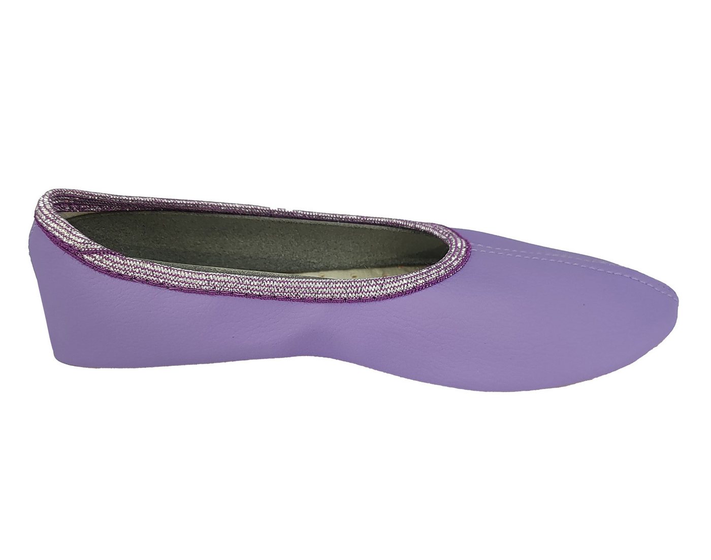 Beck Schläppchen Chance aus veganem Leder, perforierte Gummisohle Gymnastikschuh Sehr robust - perforierte Laufsohle – Bild 5 von 5