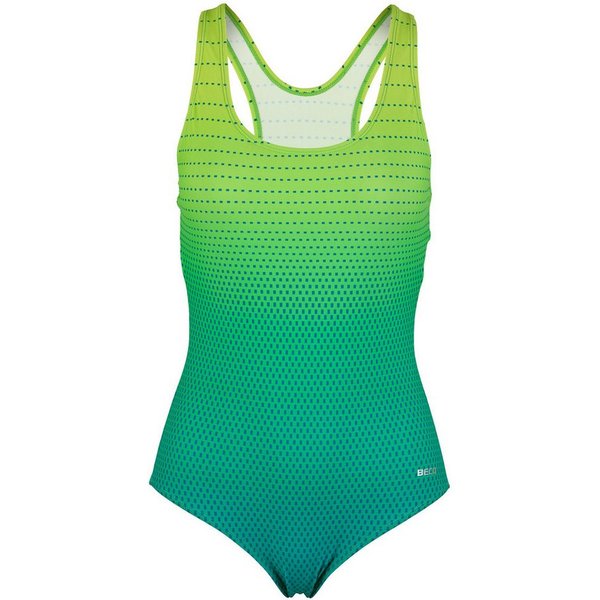 Beco Beermann Badeanzug Maxpower – Gradient Dots (1-St) mit starkem Halt & stylischem Rücken