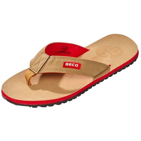 Beco Beermann BEactive V-Strap Zehentrenner in cooler Wildleder-Optik