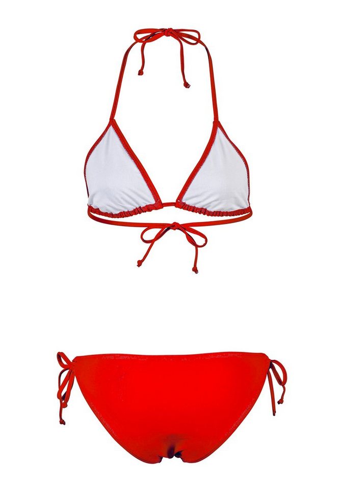 Beco Beermann Triangel-Bikini-Top BECO-Basic Side Tie Triangle Bikini (2-St), in modischen Farben – Bild 4 von 5