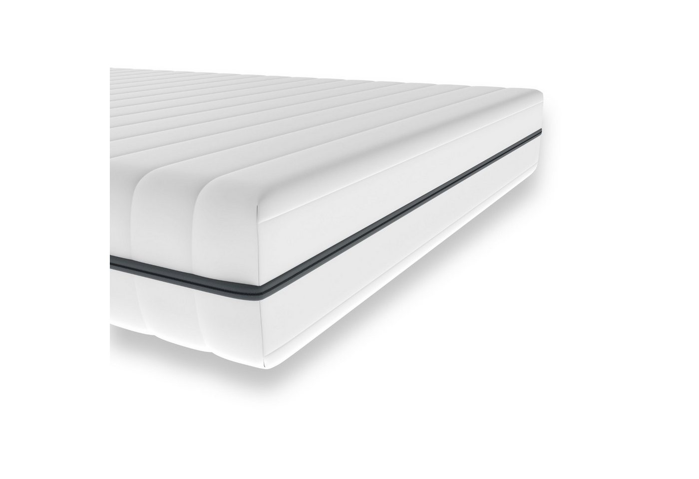 Kaltschaummatratze ergonomisch Matratze, 7 Zonen, zwei Härtegrade (H2&H3, H3&H4), Beco, 18 cm hoch, (Matratze 70x200 cm, H3&H4), hergestellt in Deutschland, abn – Bild 2 von 5