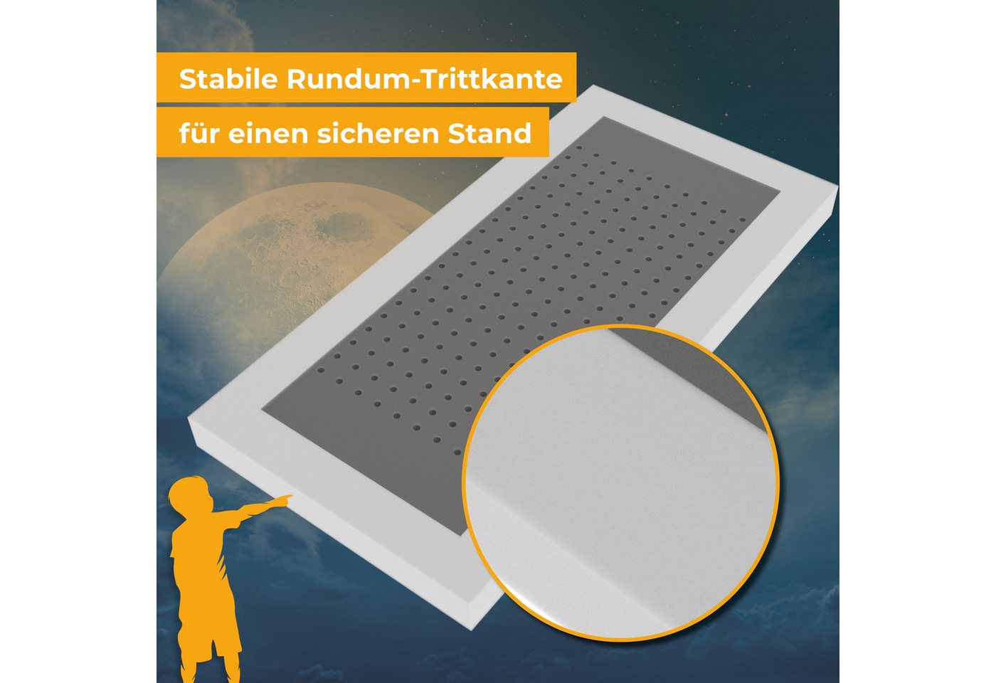 Kindermatratze Kaja, Beco, 11 cm hoch, Preistipp Stiftung Warentest GUT (2,2), Kindermatratze 70x140, 60x120 – Bild 4 von 5