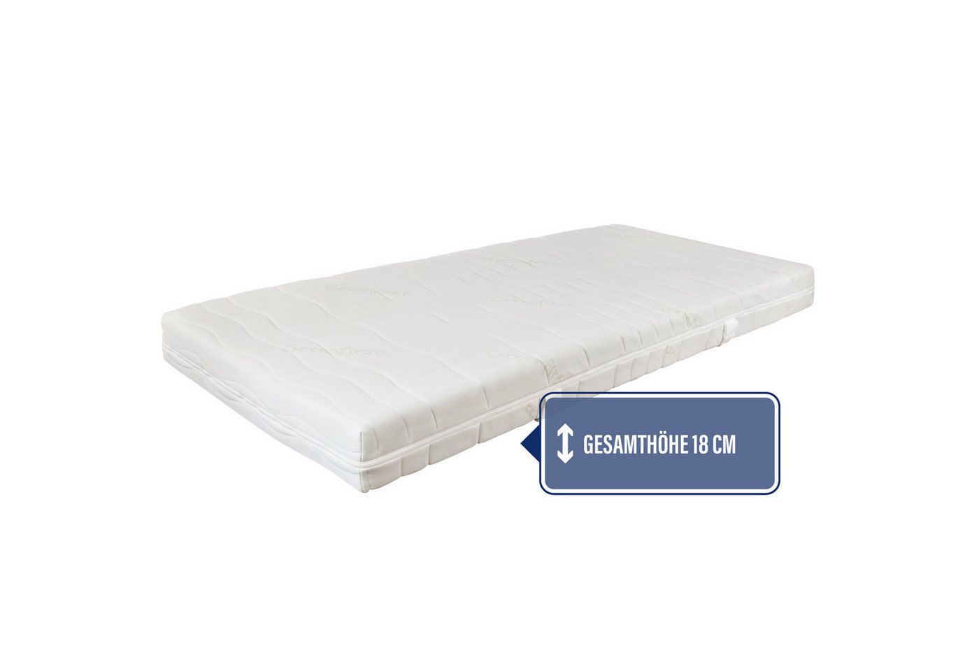 Komfortschaummatratze Active Greenfirst, Beco, 18 cm hoch, Anti-Milben-Bezug, SEHR GUT" (1,4)* bewertet – Bild 5 von 5