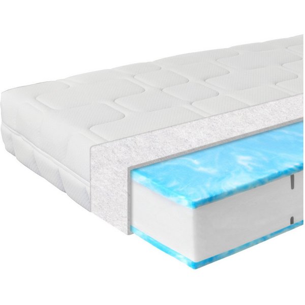 Komfortschaummatratze Duo Gel Comfort, Beco, 20 cm hoch, Testurteil SEHR GUT (1,3) & SEHR GUT (1,4)*, weiche Gelschaum-Matratze