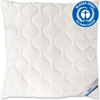 Beco Kopfkissen, Füllung: Polyester, Bezug: Bio-Baumwolle oder Microfaser-Feinbatist samtweich, Seitenschläfer, Rückenschläfer, Kissen in den Größen 40x80 cm un