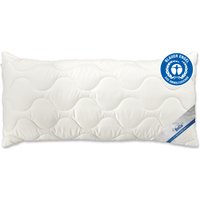 Beco Kopfkissen, Füllung: Polyester, Bezug: Bio-Baumwolle oder Microfaser-Feinbatist samtweich, Seitenschläfer, Rückenschläfer, Kissen in den Größen 40x80 cm un
