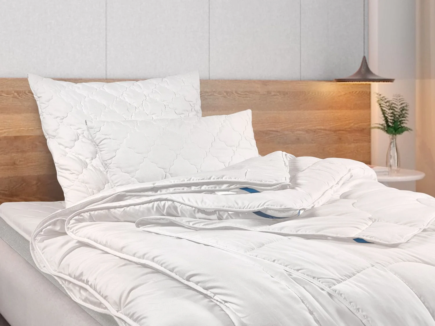 BECO Kopfkissen Royal Soft, gesteppt (80 X 80 cm) – Bild 3 von 4