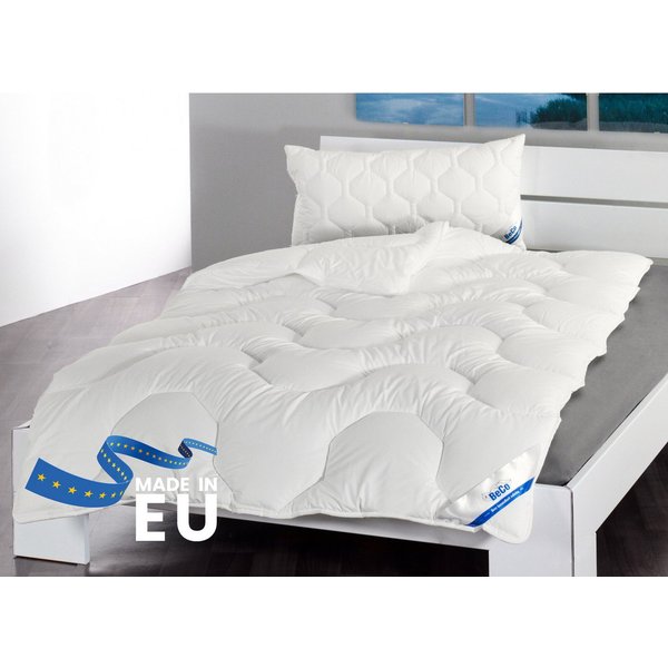 Beco Kunstfaserbettdecke Wellness XXL, kuschelig dicke Winterdecken, Füllung: Polyester, Bezug: Baumwolle oder Polyester, in den Größen 135x200 6 155x220 cm. He