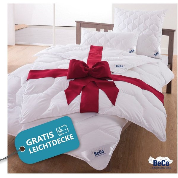 Beco Microfaserbettdecke, Füllung: Polyester, Bezug: Polyester, Bettdecke 135x200 cm, 155x220 cm und weitere Größen, Decke