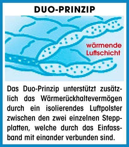 Beco Microfaserbettdecke Medibett, Bettdecken für Sommer und Winter, in zwei Bezugsvarianten, Füllung: Polyester, Bezug: Baumwolle oder Polyester, Bettdecke 135 – Bild 5 von 5