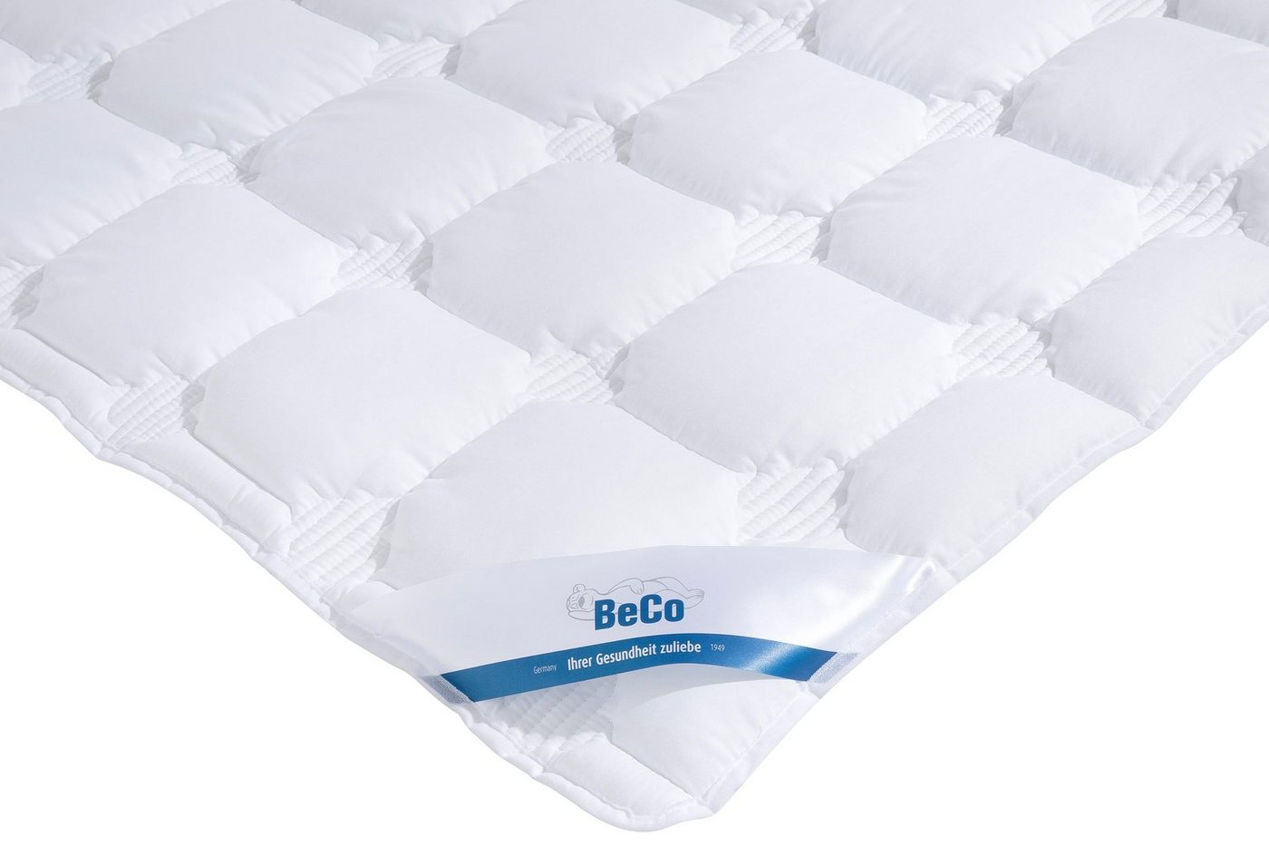 Beco Microfaserbettdecke Medibett Cotton Soft, Bettdecken für Sommer und Winter, Decke, Füllung: Polyester, Bezug: 80% Polyester, 20% Baumwolle, Bettdecke 135x2 – Bild 5 von 5