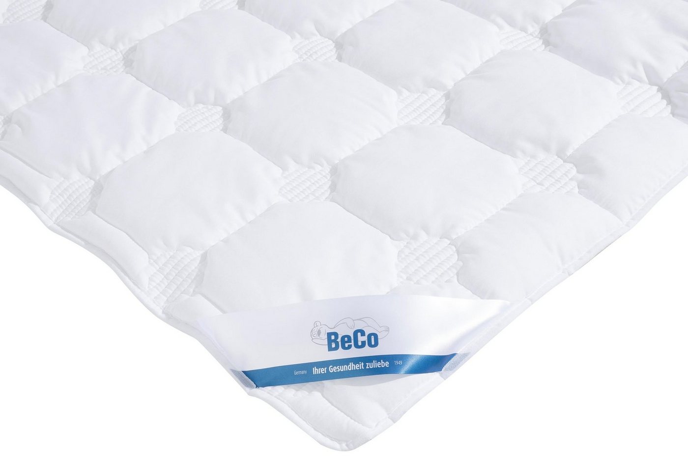 Beco Microfaserbettdecke Medibett Cotton Soft, Bettdecken für Sommer und Winter, Decke, Füllung: Polyester, Bezug: 80% Polyester, 20% Baumwolle, Bettdecke 135x2 – Bild 5 von 5