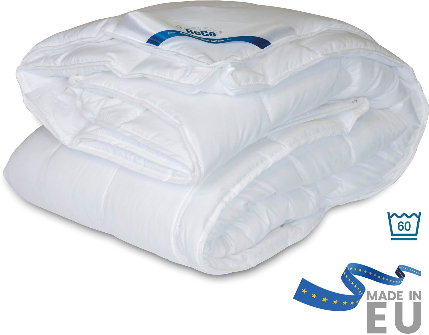 Beco Microfaserbettdecke Royal Soft "GOLD", warme Duo-Decke Testsieger 2019, Füllung: Polyester, Bezug: Microfaser – Bild 3 von 5