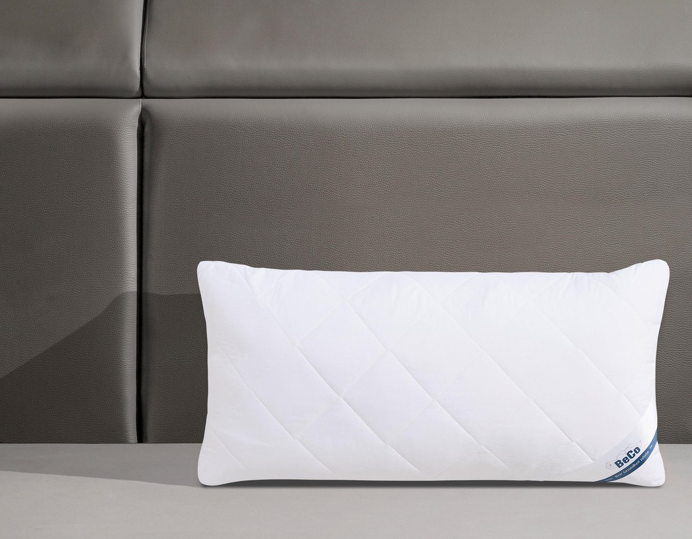 Beco Microfaserkissen Medibett, Kopfkissen, Füllung: Polyester, Bezug: Polyester oder Baumwolle, Seitenschläfer, Bauchschläfer, Rückenschläfer, Kissen 40x80 cm, – Bild 3 von 5