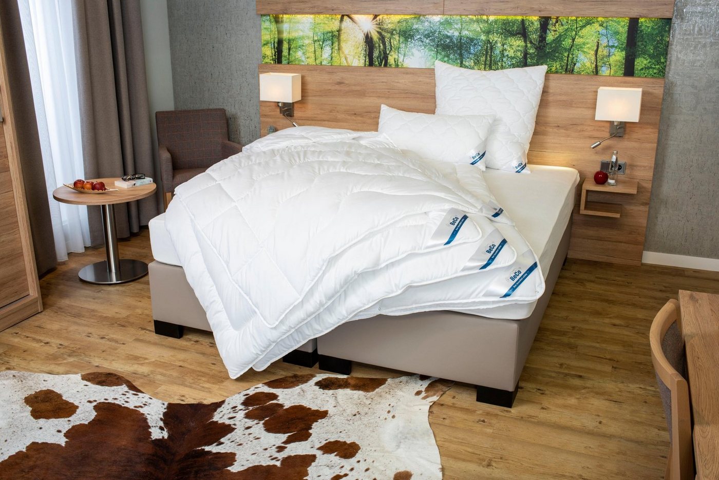 Beco Microfaserkissen Royal Soft "GOLD", Kissen mit separaten Innenkissen!, Füllung: Microfaser, Bezug: Microfaser, Microfaserkopfkissen, Kissen in 40x80 oder 8 – Bild 5 von 5